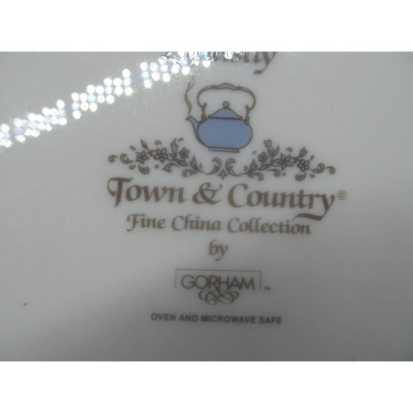 Gorham Town & Country Lindsay Salad Plates Bundle of 4 - Picture 13 of 16